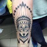 Фото тату волк 20.05.2019 №296 - photo tattoo wolf - tattoo-photo.ru