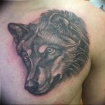 Фото тату волк 20.05.2019 №308 - photo tattoo wolf - tattoo-photo.ru