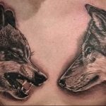Фото тату волк 20.05.2019 №321 - photo tattoo wolf - tattoo-photo.ru
