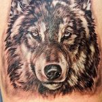 Фото тату волк 20.05.2019 №322 - photo tattoo wolf - tattoo-photo.ru