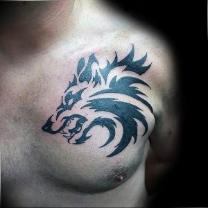 Фото тату волк 20.05.2019 №327 - photo tattoo wolf - tattoo-photo.ru