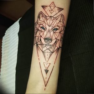 Фото тату волк 20.05.2019 №329 - photo tattoo wolf - tattoo-photo.ru