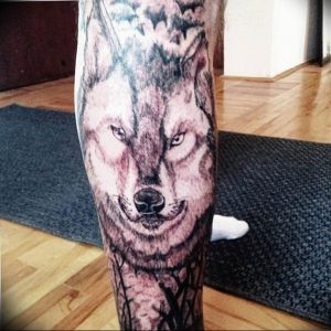 Фото тату волк 20.05.2019 №340 - photo tattoo wolf - tattoo-photo.ru