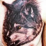 Фото тату волк 20.05.2019 №351 - photo tattoo wolf - tattoo-photo.ru