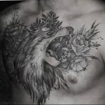 Фото тату волк 20.05.2019 №358 - photo tattoo wolf - tattoo-photo.ru