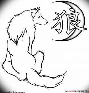 Фото тату волк 20.05.2019 №364 - photo tattoo wolf - tattoo-photo.ru