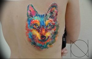 Фото тату волк 20.05.2019 №371 - photo tattoo wolf - tattoo-photo.ru