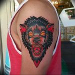 Фото тату волк 20.05.2019 №391 - photo tattoo wolf - tattoo-photo.ru