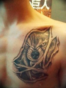 Фото тату волк 20.05.2019 №403 - photo tattoo wolf - tattoo-photo.ru