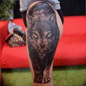 Фото тату волк 20.05.2019 №410 - photo tattoo wolf - tattoo-photo.ru