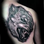 Фото тату волк 20.05.2019 №414 - photo tattoo wolf - tattoo-photo.ru