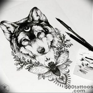 Фото тату волк 20.05.2019 №417 - photo tattoo wolf - tattoo-photo.ru