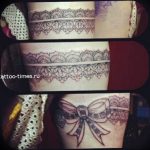 Фото тату подвязка для чулков 20.05.2019 №020 - photo tattoo garter - tattoo-photo.ru