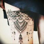 Фото тату подвязка для чулков 20.05.2019 №024 - photo tattoo garter - tattoo-photo.ru