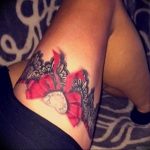 Фото тату подвязка для чулков 20.05.2019 №036 - photo tattoo garter - tattoo-photo.ru