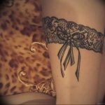 Фото тату подвязка для чулков 20.05.2019 №063 - photo tattoo garter - tattoo-photo.ru