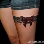 Фото тату подвязка для чулков 20.05.2019 №065 - photo tattoo garter - tattoo-photo.ru