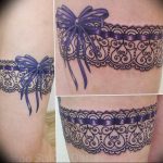 Фото тату подвязка для чулков 20.05.2019 №070 - photo tattoo garter - tattoo-photo.ru