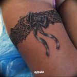 Фото тату подвязка для чулков 20.05.2019 №074 - photo tattoo garter - tattoo-photo.ru