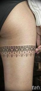 Фото тату подвязка для чулков 20.05.2019 №079 - photo tattoo garter - tattoo-photo.ru