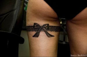 Фото тату подвязка для чулков 20.05.2019 №093 - photo tattoo garter - tattoo-photo.ru
