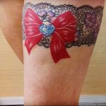 Фото тату подвязка для чулков 20.05.2019 №102 - photo tattoo garter - tattoo-photo.ru