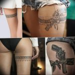 Фото тату подвязка для чулков 20.05.2019 №109 - photo tattoo garter - tattoo-photo.ru