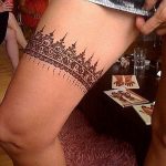Фото тату подвязка для чулков 20.05.2019 №126 - photo tattoo garter - tattoo-photo.ru