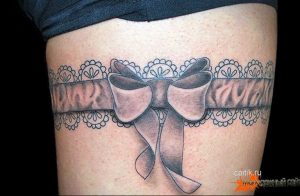 Фото тату подвязка для чулков 20.05.2019 №135 - photo tattoo garter - tattoo-photo.ru