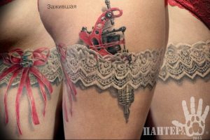 Фото тату подвязка для чулков 20.05.2019 №137 - photo tattoo garter - tattoo-photo.ru