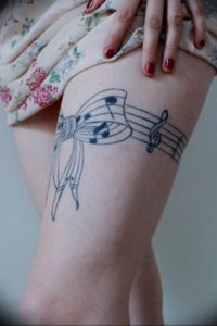 Фото тату подвязка для чулков 20.05.2019 №144 - photo tattoo garter - tattoo-photo.ru