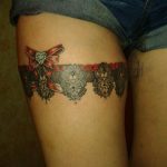 Фото тату подвязка для чулков 20.05.2019 №148 - photo tattoo garter - tattoo-photo.ru