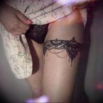 Фото тату подвязка для чулков 20.05.2019 №160 - photo tattoo garter - tattoo-photo.ru