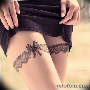 Фото тату подвязка для чулков 20.05.2019 №165 - photo tattoo garter - tattoo-photo.ru