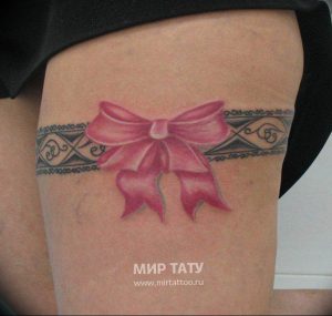 Фото тату подвязка для чулков 20.05.2019 №184 - photo tattoo garter - tattoo-photo.ru