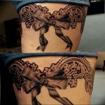 Фото тату подвязка для чулков 20.05.2019 №202 - photo tattoo garter - tattoo-photo.ru