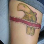 Фото тату подвязка для чулков 20.05.2019 №204 - photo tattoo garter - tattoo-photo.ru