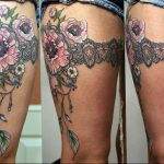 Фото тату подвязка для чулков 20.05.2019 №207 - photo tattoo garter - tattoo-photo.ru