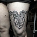 Фото тату подвязка для чулков 20.05.2019 №208 - photo tattoo garter - tattoo-photo.ru