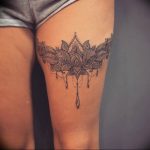 Фото тату подвязка для чулков 20.05.2019 №255 - photo tattoo garter - tattoo-photo.ru