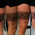 Фото тату подвязка для чулков 20.05.2019 №259 - photo tattoo garter - tattoo-photo.ru