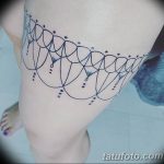 Фото тату подвязка для чулков 20.05.2019 №279 - photo tattoo garter - tattoo-photo.ru