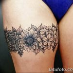 Фото тату подвязка для чулков 20.05.2019 №293 - photo tattoo garter - tattoo-photo.ru