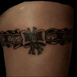 Фото тату подвязка для чулков 20.05.2019 №298 - photo tattoo garter - tattoo-photo.ru