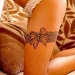 Фото тату подвязка для чулков 20.05.2019 №316 - photo tattoo garter - tattoo-photo.ru