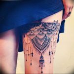 Фото тату подвязка для чулков 20.05.2019 №356 - photo tattoo garter - tattoo-photo.ru