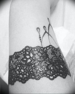 Фото тату подвязка для чулков 20.05.2019 №357 - photo tattoo garter - tattoo-photo.ru