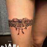 Фото тату подвязка для чулков 20.05.2019 №360 - photo tattoo garter - tattoo-photo.ru
