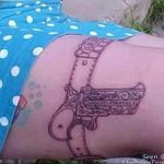 Фото тату подвязка для чулков 20.05.2019 №362 - photo tattoo garter - tattoo-photo.ru