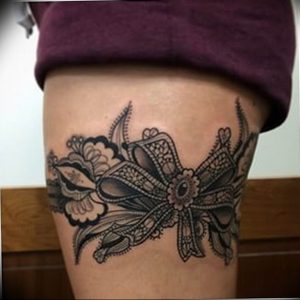 Фото тату подвязка для чулков 20.05.2019 №367 - photo tattoo garter - tattoo-photo.ru